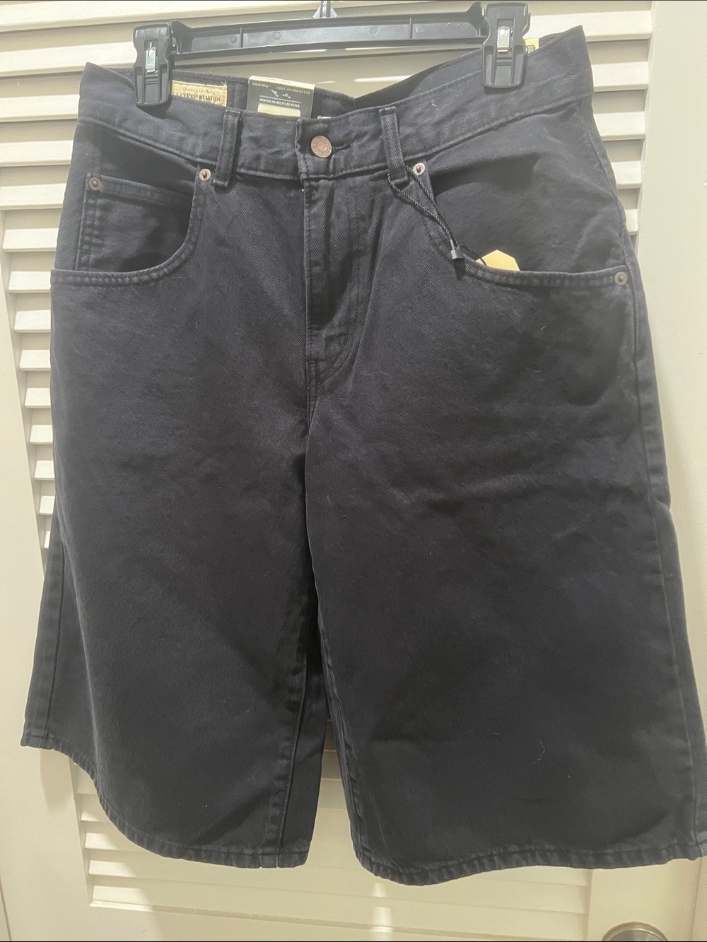 Levi's Black Extra Baggy Jorts - Picture 9 of 9